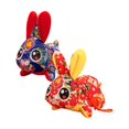 thumbnail image 1 of Conejo de Peluche Sunnimix Suave 2 Uds Festival de Primavera 12cm Azul 15cm Rojo Profundo, 1 of 8