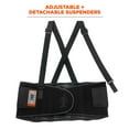 thumbnail image 4 of Ergodyne ProFlex® 100 Economy Spandex Back Support Brace, Black, M, 4 of 6