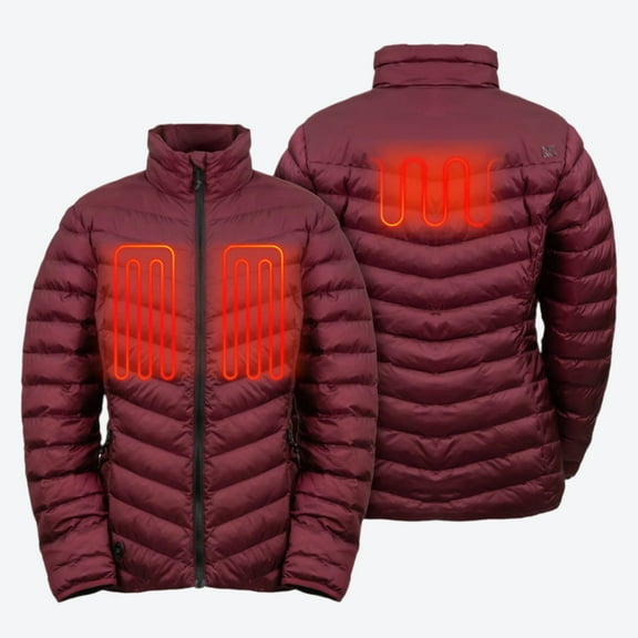 Backcountry Xtera Heated Jacket Women’s - Burgundy