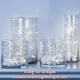 thumbnail image 2 of AWLYLNLL 20 Pack Led Fairy Lights Battery Operated String Lights Waterproof Silver Wire 7 Feet 20 Led Firefly Starry Moon Lights for DIY Wedding Party Bedroom Patio Christmas (20 Pack, Warm White), 2 of 7