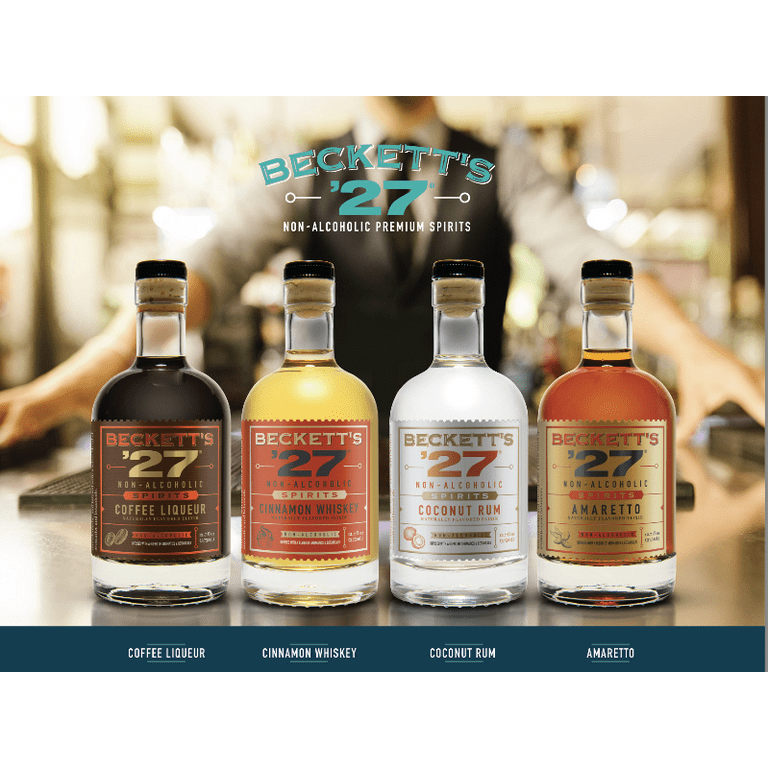 Beckett's, Non-Alcoholic Spirit, 12.7 fl oz, Amaretto flavor