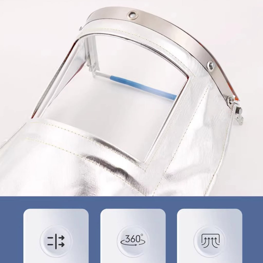 MOMOJIA Flexible Plastic Face Guard Hat for Work, Grinding, Cutting Headgear