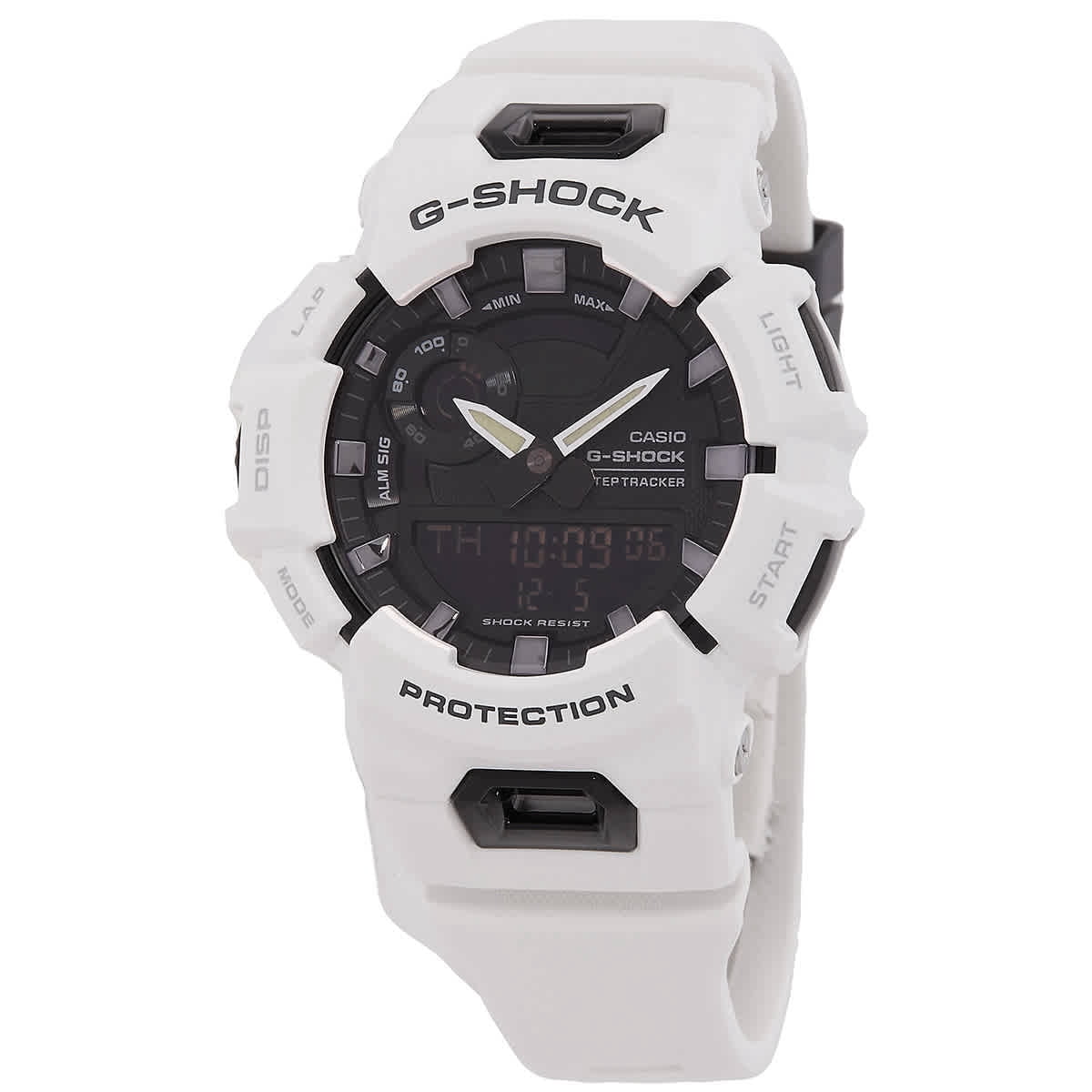 Casio G-Shock Bluetooth Analog/Digital White Mens Watch GBA900-7A