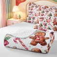 thumbnail image 4 of Manfei Cute Animals Quilt Full,Happy Christmas Full Bedspread Sets,3 Pieces,1 Coverlet and 2 Pillowcases, 4 of 7