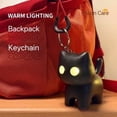 thumbnail image 2 of SIYTUAU Cute Press Ball Night Light Keychain With Glowing Pendant And Mini Flashlight For Keys Bag Or Purse Portable Light Source, 2 of 6