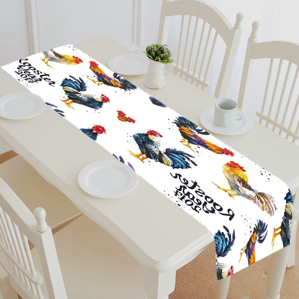 ABPHQTO Bird Different Poses Sketch Realistic Multicolor Rooster White