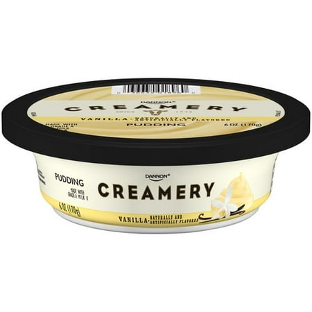 Dannon Creamery Vanilla Pudding, 6 Oz.