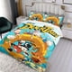 thumbnail image 3 of PatoAventuras Conjunto de sábanas temático, trío de piezas, cómodo y amigable con la piel, diseño único, regalo de decoración para el hogar para familiares, amigos y fans,135cm *200cm, 3 of 6