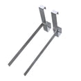 thumbnail image 4 of Colaxi 2 Pcs Support de Cadre pour Ruche Accessoires de Jardin Extérieur Support en Acier Inoxydable Outils Cadre de Ruche Perchoir 24.5x15cm, 4 of 8