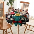thumbnail image 6 of My Hero Academia Round Tablecloth Print Decorative Table Cover Washable Table Cloths for Dining Party Picnic 50x50in, 6 of 8