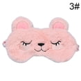 thumbnail image 2 of Animal Sleeping Mask Fashion Nap Eye Cover Cartoon Sleep Mask Plush Eye Mask, 2 of 10
