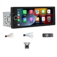 thumbnail image 5 of 1 Din 6,86 Pulgadas Radio de Coche Inalámbrico CarPlay Android Auto Reproductor Multimedia Universal MP5 Reproductor Mirror Link Pantalla IPS B, 5 of 5