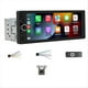 thumbnail image 5 of 1 Din 6,86 Pulgadas Radio de Coche Inalámbrico CarPlay Android Auto Reproductor Multimedia Universal MP5 Reproductor Mirror Link Pantalla IPS B, 5 of 10