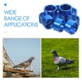 thumbnail image 3 of Dove Training Bands Blue 10Pcs Inner Diameter 0.31In Height 0.24In, 3 of 5