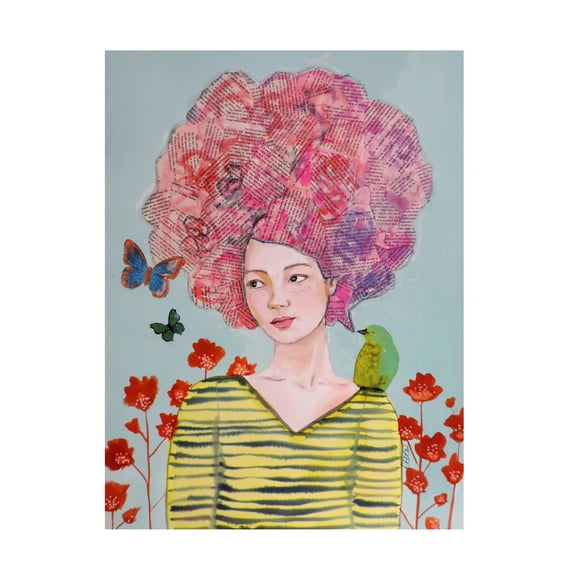 Sylvie Demers 'Histoires Deeenfance' Canvas Art