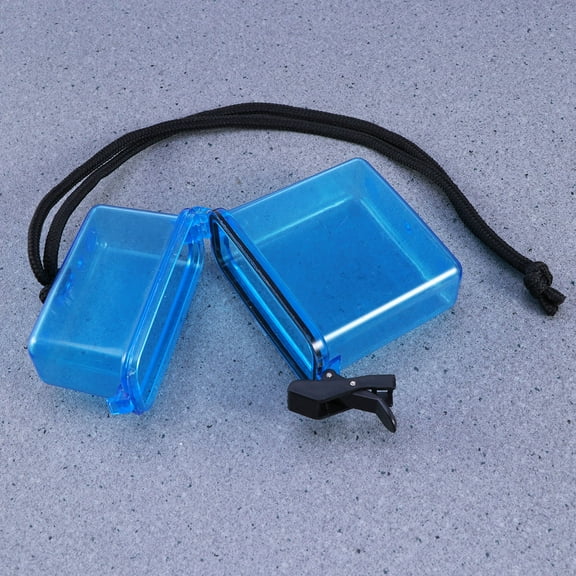 HOMEMAXS Outdoor Waterproof Pockets Key Storage Box Case Holder Plastic Container Case for Mobile Phone