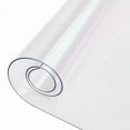 thumbnail image 2 of 1 Pc Crystal PVC Table Cover Protector, Waterproof PVC Tablecloth, 1.5MM Thickened Rectangle Mat for Dinning, Desk, Coffee Table, Workbench, Dresser, TV-Stand, Counter, 15.75x23.62 Inch, Clear, 2 of 9