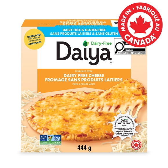 Daiya Dairy Free Gluten Free Cheese Pizza, Vegan (Frozen), 444g