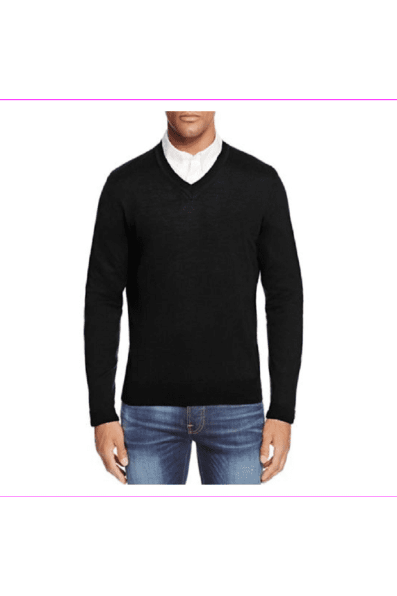 The Men's Store at Bloomingdale's Merino Wool V-Neck Sweater, Size S, $88