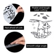 thumbnail image 2 of 1Sheet 30x30CM Mushroom Pattern Templates Drawing Painting Stencils Large Reusable Plastic Square Stencils Sign for Painting on Wood Wall Scrapbook Card Floor Tile Drawing DIY Home Decor Crafts, 2 of 7