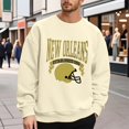 thumbnail image 4 of Mens Football Plus Size Hoodies Pullovers Fashion Sweatshirts Holiday Logo Print Clothing Tops Hop Oversized Sweatshirts School Outfits for Teachers, 4 of 4
