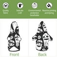 thumbnail image 6 of KLL Black White Spooky Ghosts for Basic Dog Hoodie - Pet Hoodie Sweater with Leash Hole - Cute Dog Sweatshirt - Pet Clothes Hooded Sweatshirt for Dog & Cat -Medium, 6 of 8
