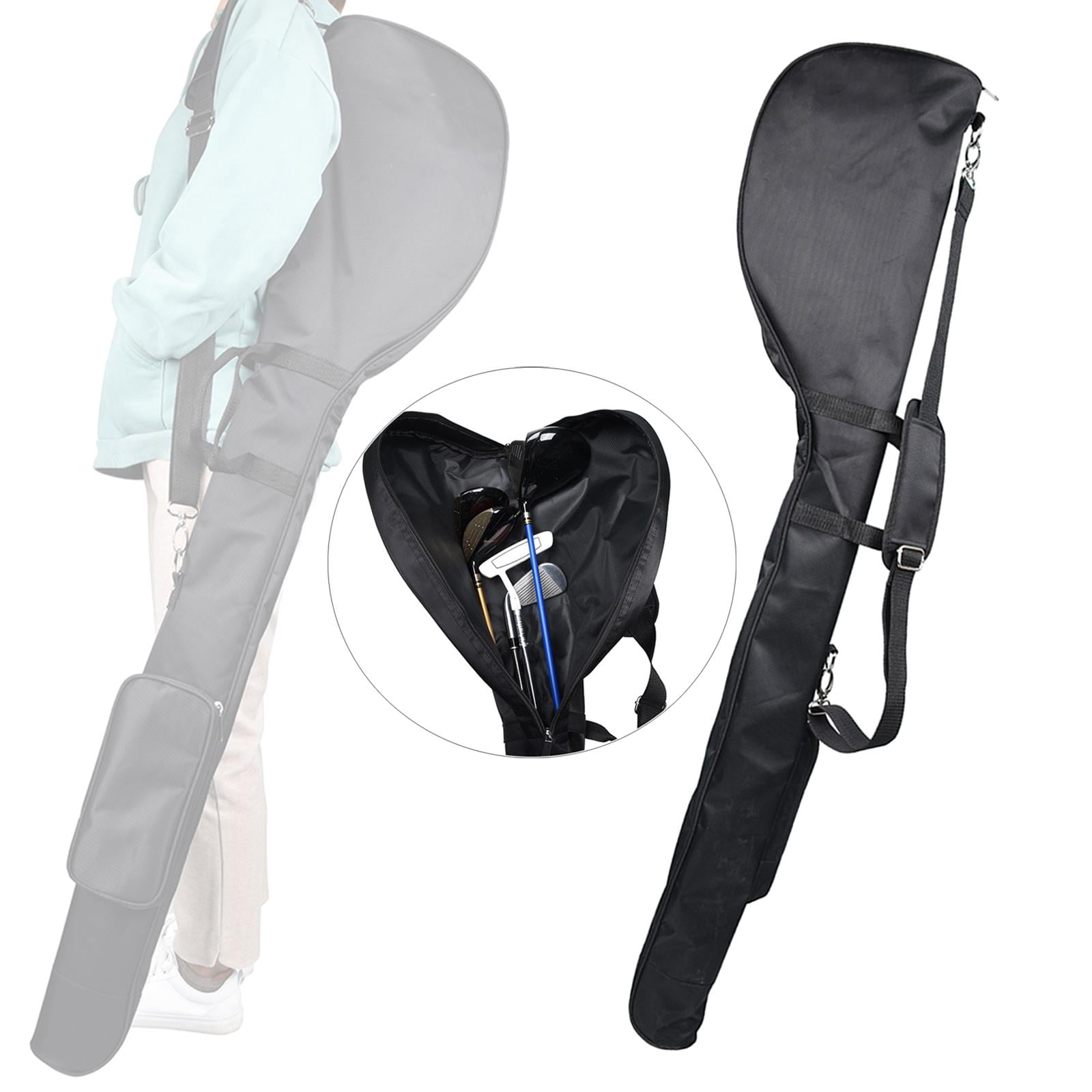 Axioma Golf Bag Clubs Case Travel Bag Foldable Holds up to 5 Clubs Lightweight Zippered