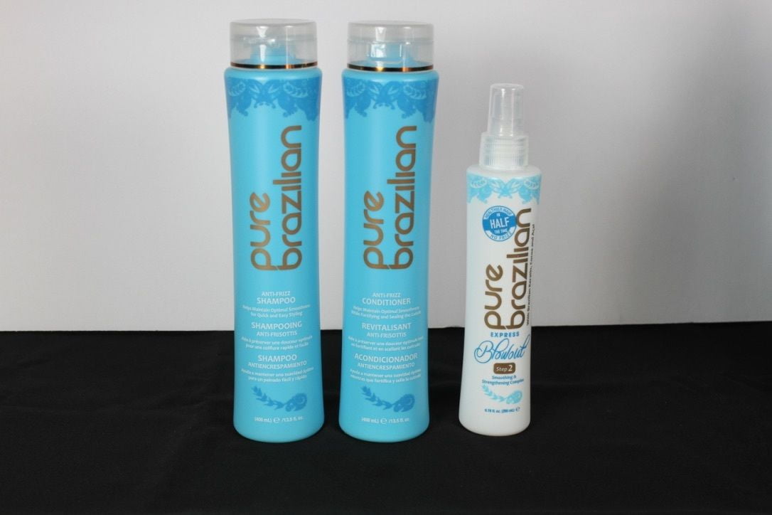 pure brazilian express blowout