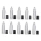 thumbnail image 5 of 10 frascos roll-on de vidrio de 10 ml para aceites esenciales, recargables, para fragancias y masajes. Mate claro, 5 of 6