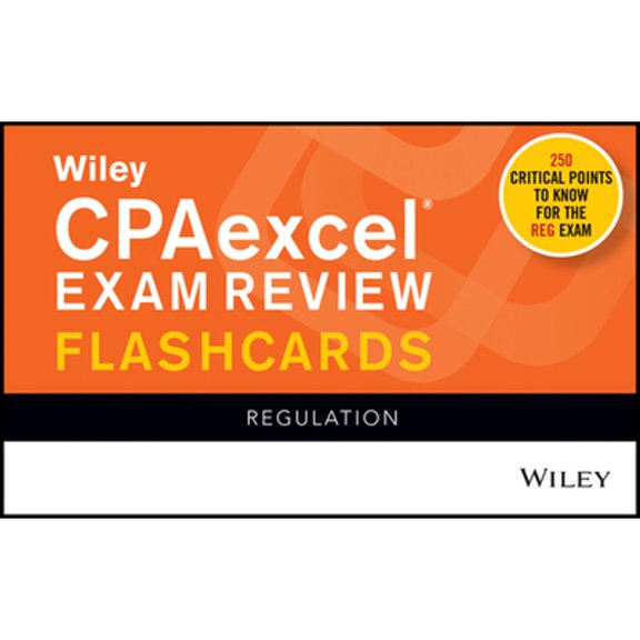 Pre-Owned CPA 2019 Flashcards: REG (Paperback) by Wiley