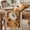Espresso Brown, Wheat Taupe, variant on Thanksgiving Pumpkins Table Runner - 72 Inch Long Fall Maple Leaves Berries Tan Plaid Cotton and Linen Blended Dress Scarves Farmhouse Table Runner for Kitchen Dining, Coffee Table, 13" x 72"