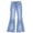 z260410-1-Light Blue, variant on XEGLSBU Jeans for Girls Size 6 Boot Cut Tollder Girl High Elastic Waist Flare Leg Pants Casual Long Wide Leg Pants Bag Jeans Trousers Blue Size 9-10 Years