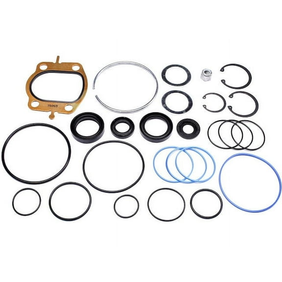 Steering Gear Seal Kit - Compatible with 1974 - 1993 Dodge Ramcharger 1975 1976 1977 1978 1979 1980 1981 1982 1983 1984 1985 1986 1987 1988 1989 1990 1991 1992