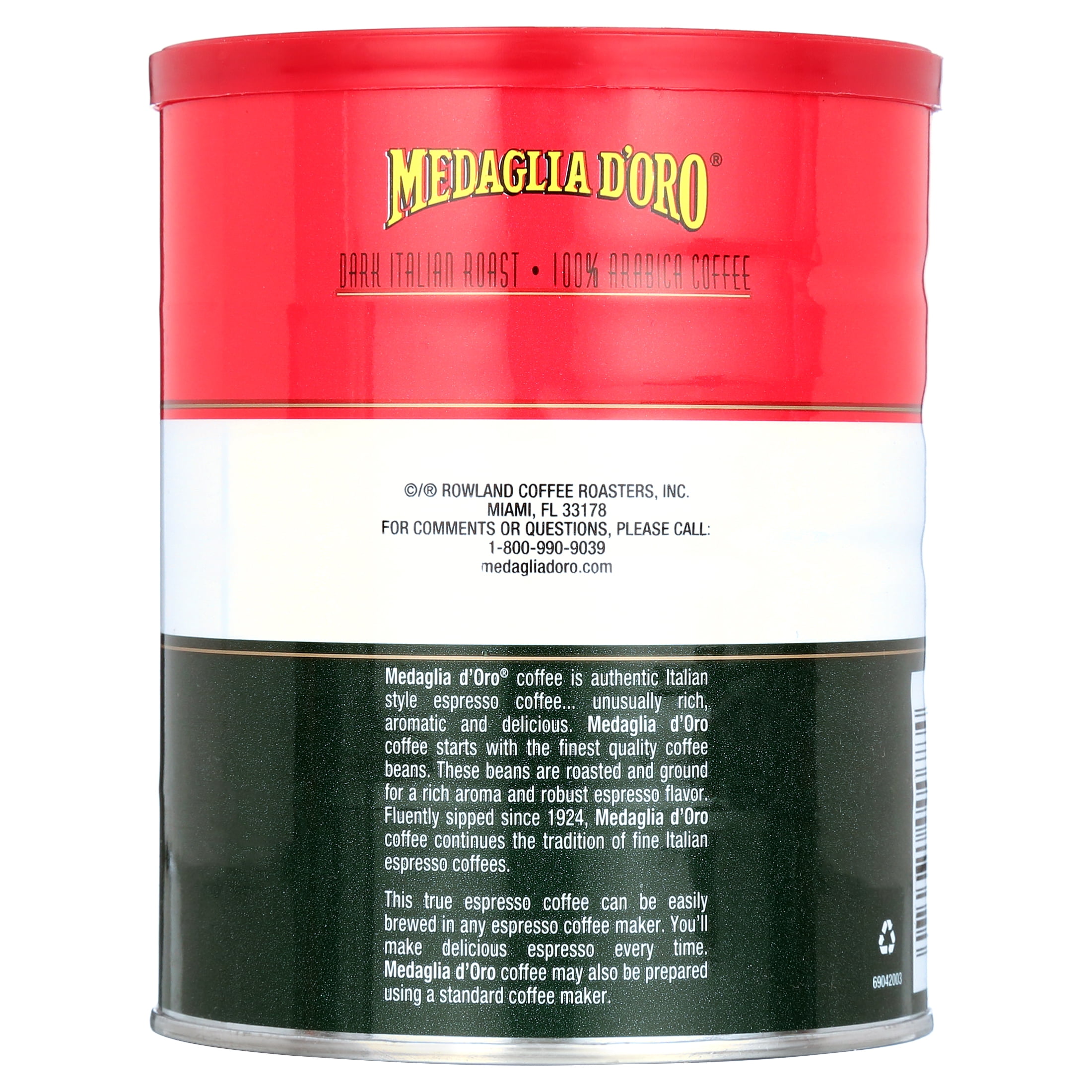 Medaglia d'Oro Espresso Coffee, 10-Ounce