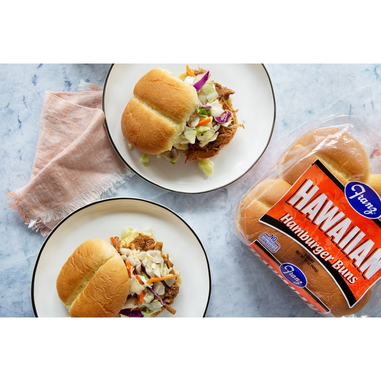 Franz Hawaiian Hamburger Buns, 8 Count - Walmart.com