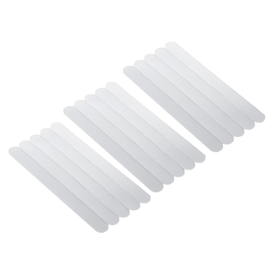 15pcs Anti Skid Strips Anti Slip Bath Grip Stickers For Shower