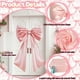 thumbnail image 5 of Lazo Rosa Grande para Decorar Habitaciones, 40 X 24 Pulgadas, Lazo de SatéN para DecoracióN de CumpleañOs, DecoracióN Gigante para Colgar en la Pared en Rosa Pastel., 5 of 5