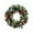 As Shown, variant on Christmas Wreath, Pre-Lit Artificial Wreath, 16 Inch Front Door Christmas Decoration with 20 LED Lights, Pine Cones, Red Berries, Frosted Branches, Indoor Outdoor Durable Holiday Decor