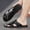 Black, variant on New Stylish And Versatile Outdoor Minimalist Handmade Sandals for Men, Featuring Hollow Designs for Beach Wear
