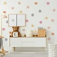 thumbnail image 3 of Daisy Floral Wall Stickers Children Nursery Vinyl Wall Art Decal Kids Baby Peel and Stick Girls Room Interior Home Decor, 3 of 6