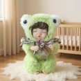 thumbnail image 2 of Muñeca Reborn Vvioxiu Reborn, 25 cm, realista, con disfraz de rana verde, 2 of 7