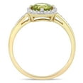 thumbnail image 4 of Everly Women's Peridot 10k Yellow Gold Ring, 4 of 7
