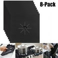 thumbnail image 1 of 4Pcs Stove Burner Covers   Reusable Square Gas Range Protector Heat Resistant Non-stick Stove Liner Covers for Kitchen Easy to Clean 11‘‘ x 11‘‘, 1 of 9