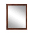 thumbnail image 1 of Miroir Mural Moderne à Cadre Marron Moka 30''x 53'', 1 of 3