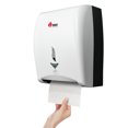 thumbnail image 3 of Wall Mounted Smart Automatic Sensor Paper Towel Dispenser Tissue Jumbo Roll Paper Holder Black, 3 of 5