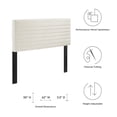 thumbnail image 7 of Modway Tranquil Twin Headboard in Ivory, 7 of 7