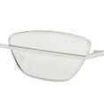 thumbnail image 3 of Eye Gafas de sol Mujeres Pequeño Triángulo Gafas de sol UV400 Lente plateada Lente de plata jinwen Gafas de sol de ojo de gato para hombres, 3 of 8