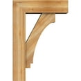 thumbnail image 3 of Ekena Millwork 8"W x 26"D x 38"H Imperial Block Rough Sawn Bracket w/ Offset Brace, Western Red Cedar, 3 of 25