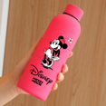 thumbnail image 1 of Disney-termo de acero inoxidable de 500ML, botella deportiva de agua helada de doble capa, 4 colores, pintura de goma al vacío, boca pequeña, Mickey Mous, 1 of 4