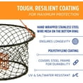 Protoco Crab Ring Crab Fishing Trap, Crabbing Ring with Net & Ring and